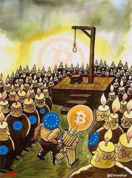 Bitcoin Meme von Twitter User Markus Büch @markusbuech 